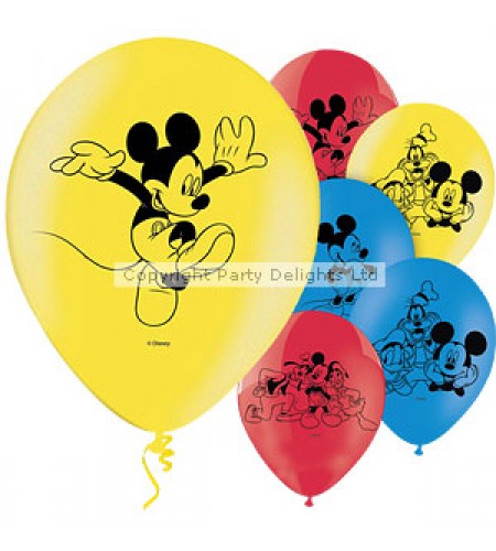 BALÃO LATEX MICKEY MOUSE 11"